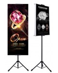 Double - sided Display KT Board Stent Posters Advertising Tripod Frame