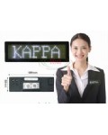 LED Badge Name Tag - White